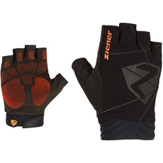Bild CECKO Fahrrad/Mountainbike/Radsport-Handschuhe | Kurzfinger - atmungsaktiv,dämpfend, Black, 9