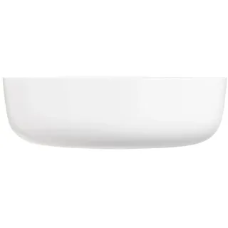 Luminarc Salatschüssel Diwali 22 cm Backform Obstkuchenform Gemüseauflaufform Fleischauflaufform Salatschale Schale Müslischale Hartglas rund praktisch modern LUMINARC, Weiß