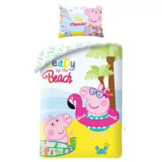 Peppa Pig Bunt 140 x 200 cm + 70 x 90 cm