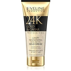 Bild Eveline, Cosmetics 24k Gold Caviar Luxus Gold Handcreme, 100 ml)