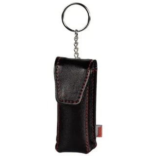 Hama USB-Stick-Case Fashion Schwarz, mit Schlüsselring", schwarz