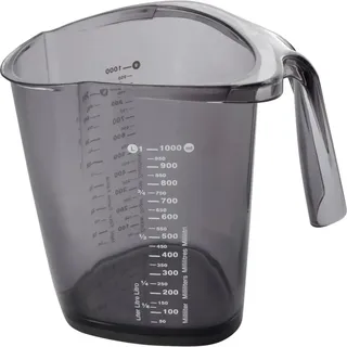 Dr. Oetker Messbecher 1 l Transparent-Grau