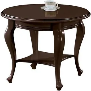 Wohnzimmertisch Couchtisch Designertisch Tischchen Rundtisch Beistelltisch - Braun