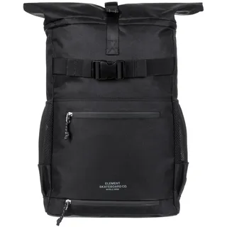 Element Ground Skate Roll Top Tasche 35L Faded Black