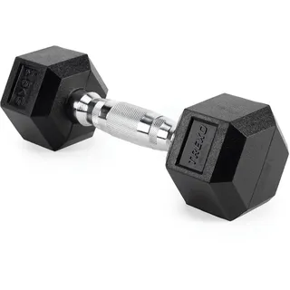 Trexo Hexagon Hantel 2,5 kg Kurzhantel schwarz