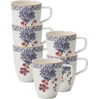 Villeroy & Boch Artesano Provençal Lavendel Becher mit Henkel 290 ml 6er Set