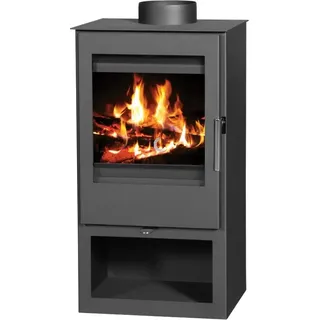 Kaminofen Victoria Parma schwarz - 5kW - Schwarz