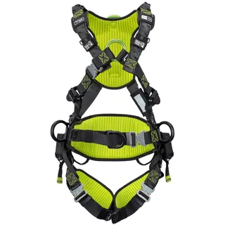 MILLER by Honeywell H700 Ganzkörper-Industriegurt, Modell CC7, mit Quick-Connect-Beinschnallen, D-Ringen an der Schulter, integriertem SRL-Adapter, leicht, geeignet für Telekommunikation, Größe 3