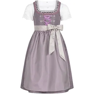 Dirndl NÜBLER "Kinderdirndl Gavrila", Mädchen, Gr. 128, EURO, lila, Obermaterial: 100% Polyester PES., Kleider Dirndl