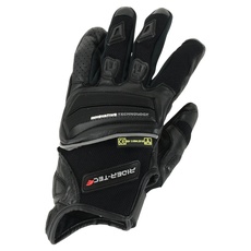 RIDER-TEC Handschuhe Motorrad Sommer rt4304-b, schwarz/weiß, Größe XL