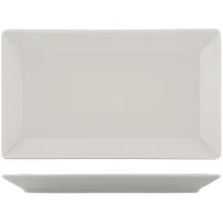 H&H 6 Teller aus Stone Osaka Tort, rechteckig, 25 x 15 cm