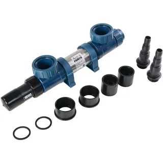 XClear Heater Profi Edelstahl, 3 KW, max. Teichgröße 15m3, Schwarz