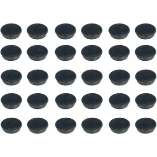 FRANKEN 30x Haftmagnete Magnet, 32 mm, 800 g (Schwarz)