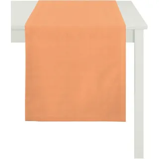 APELT Tischläufer "3944 UNI BASIC", orange,