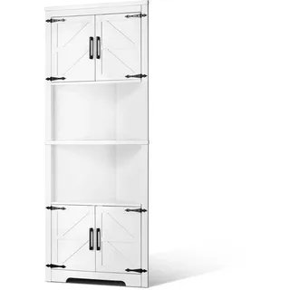 Vevor Eckschrank Mehrzweckschrank 171 x 0 x 0 cm Weiß