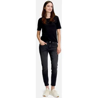 Betty & Co Basic Shirt mit Rundhalsausschnitt Schwarz XL