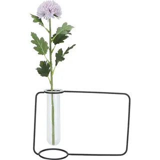 Innovative hängenden Pflanzer Reagenzglas Transparent Hydroponische Pflanze Vasen für Home Indoor (schwarz) - Schwarz