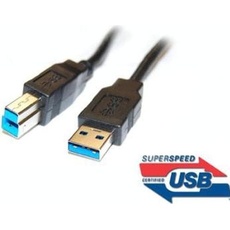 PremiumCord KU3AB1BK USB cable USB A USB B Black, USB Kabel