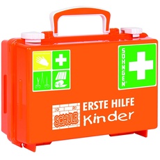 Bild Kinder Schule Erste-Hilfe-Koffer 26 x 17 x 11 cm orange