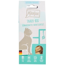 Bild - Premium Snackbox für Katzen - schmackhaftes Thunfischfilet, gefriergetrocknet, 1er Pack (1 x 35 g) 33304