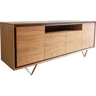 DeLife Sideboard Stonegrace 175 x 0 x 0 cm hellbraun / beige