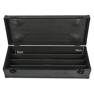 Flightcase, Premium-Leder, Eingebaute Rollen, 102.5X40X17.5cm