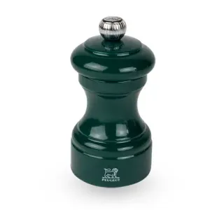 Peugeot Pfeffermühle BISTRORAMA, verstellbares Mühlwerk, Zeitlose Gewürzmühle aus französischen Wäldern, Farbe: waldgrün