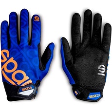 SPARCO MECA 3 HANDSCHUHE GRÖSSE 10 (M) BLAU/ORANGE