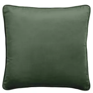 Laurence Llewelyn-Bowen - Montrose Kissen, Samt, gefüllt, 43 x 43 cm, Flaschengrün