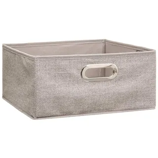 5Five Aufbewahrungsbox 31 x 15 cm 1-tlg. beige