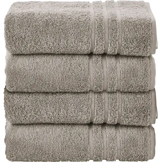 done.® Handtuch Set »Daily Uni« Uni Farben, saugfähiges Walkfrottier, grau