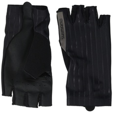 SHIMANO Unisex-Adult Fortgeschrittene Rennhandschuhe Handschuhe, Schwarz, one size