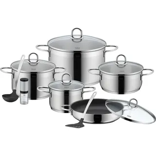 Silit Topf-Set 5-tlg. Kochtopf + Bratentopf + Bratpfanne