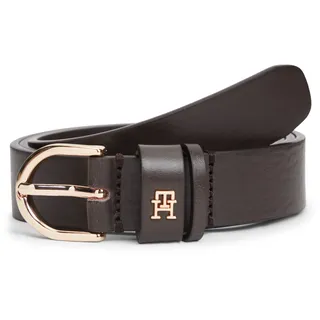 Tommy Hilfiger Damengürtel Leder 2,5 cm Braun 95