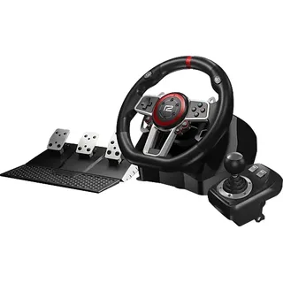 ready2gaming Multi System Racing Wheel Pro Lenkrad- und Pedale-Set schwarz PC / PS4 / PS3 / Switch / Xbox Series S / Xbox Series X