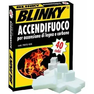 Feueranzünder Blinky 40 Würfel 24 Cf