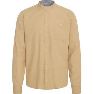 Blend Langarmhemd »Langarmhemd BHBobby Shirt mandarin«, gelb