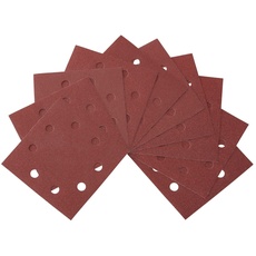 Bild Schleifpapier (Klettfix 115 x 115 mm, K60, gelocht (8 Loch ringförmig), Mehrzweck-Holz/Farbe - DT3021-QZ