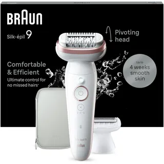 Braun Silk-épil 9 SES9-030 Weiß/Rosa