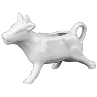 Holst Porzellan KG 1207 Gießer 0,05 l Kuh, weiß, 12 x 4.5 x 9 cm