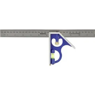 WorkPro WP264002 Aluminium-Kombinationswinkel 300 mm