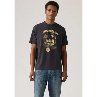 T-Shirt LEVI'S "VINTAGE FIT GRAPHIC TEE", Herren, Gr. L, tbd11, Jersey, Obermaterial: 100% Baumwolle, regular fit Po-bedeckend, Rundhals, Shirts T-Shirt, mit Logo Print