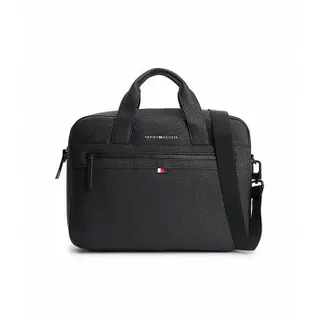 Tommy Hilfiger für Herren. AM0AM09507 Essential Laptop-Tasche schwarz (OSFA), Lässig, Polyurethan