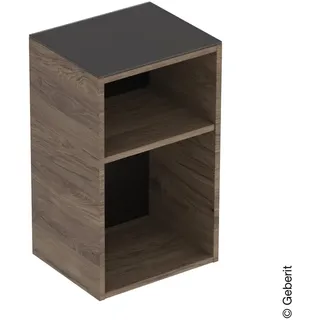 Geberit Smyle Square Seitenschrank 36x60x29.9cm, offen, Nussbaum (500.358.JR.1)