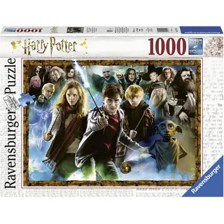 HARRY POTTER Ravensburger Puzzle 15171 - Der Zauberschüler Harry Potter - 1000 Teile Harry Potter Puzzle für Erwachsene und Kinder ab 14 Jahren