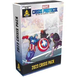 Atomic Mass Games Atomic Mass Games, Marvel: Crisis Protocol – Krisen-Kartenpack 2023 “Uns Steht eine Krise Bevor!“, Erweiterung, Tabletop, 2 Spieler, Ab 14+ Jahren, 90-120 Minuten, Deutsch, Mehrsprachig