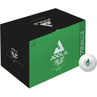 Joola Flip 40+ Tischtennisbälle, weiß, One-Size