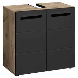 Bega BBK Waschbeckenunterschrank 60 x 62 cm Schwarz