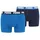 Basic Boxershorts true blue XL 2er Pack