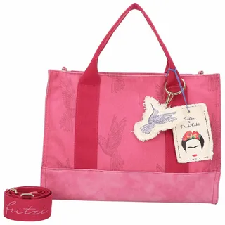 Fritzi aus Preußen Fritzi x Frida Kahlo Shopper Tasche 40 cm rosa
